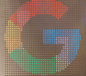 Google G Logo - Lights Decoration, Google Pop-Up Store. Photo by Google Ads Expert Chris Silver Smith